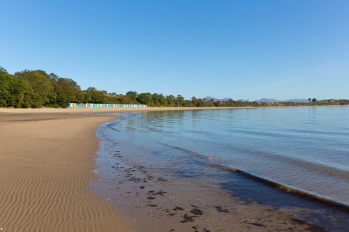 Llanbedrog Beach on the Llŷn Peninsula in Gwynedd North Wales near Pwllheli