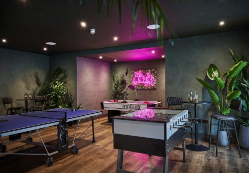 Games room at Ty Culfor