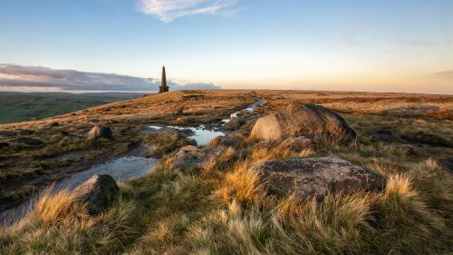 Countryside views at Pennine Way
